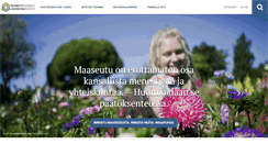 Desktop Screenshot of maaseutupolitiikka.fi